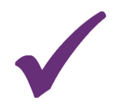 Purple tick