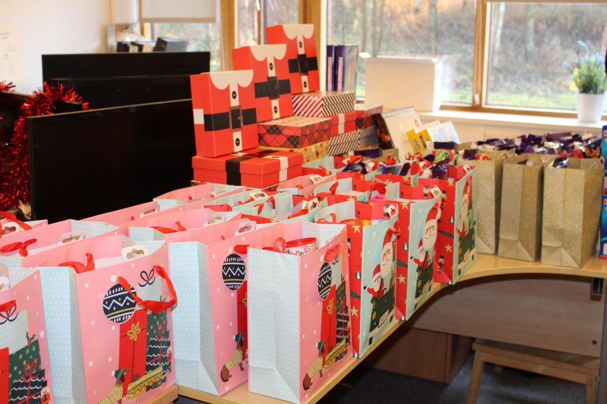 Foodbank Christmas parcels