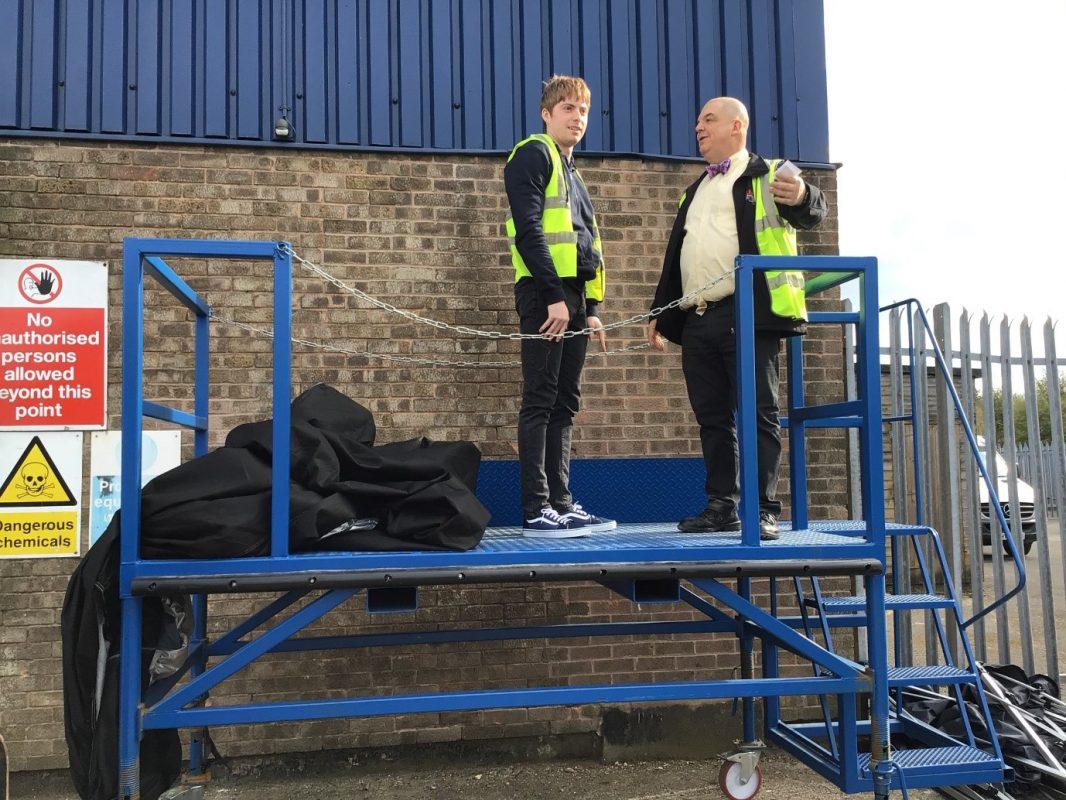 Chris at Work Experience and County Battery