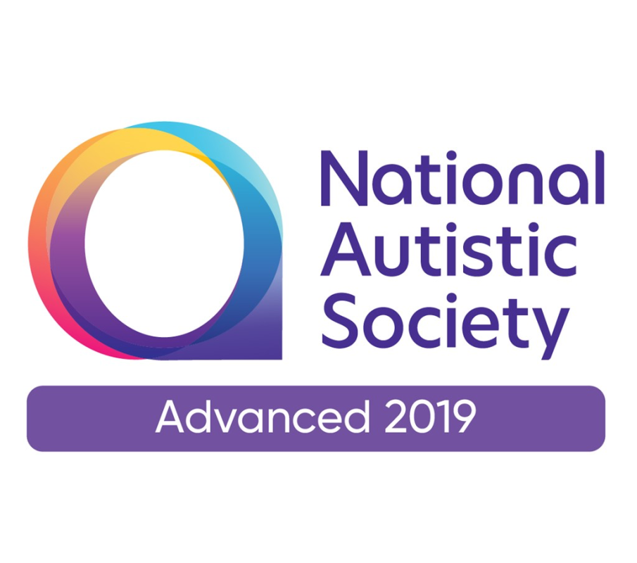 Logo to show we hold National Autistic Society advanced accreditation