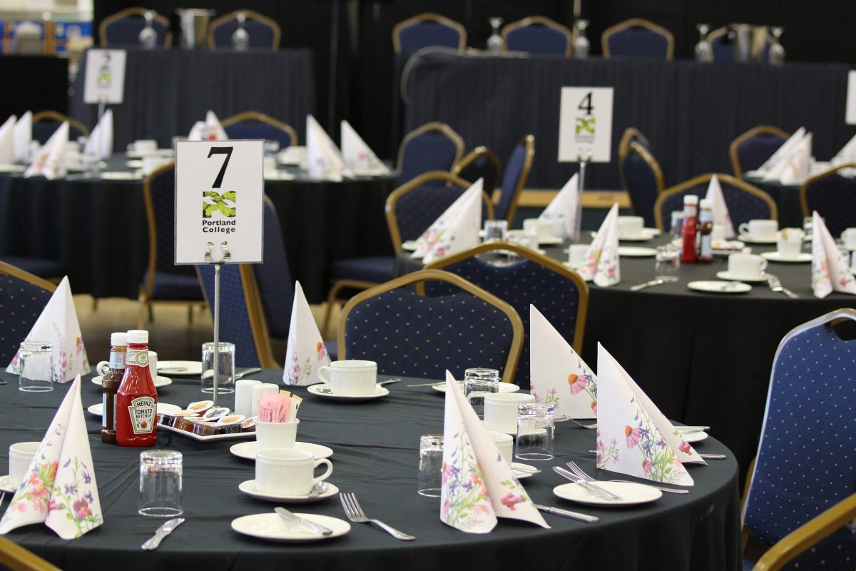 Conference room layout