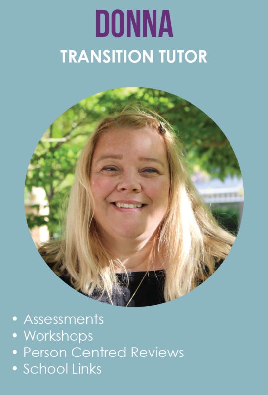 Image of Donna, IAGT Transition Tutor