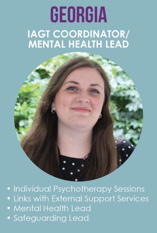 Image of Georgia, IAGT Coordinator/Mental Health Lead