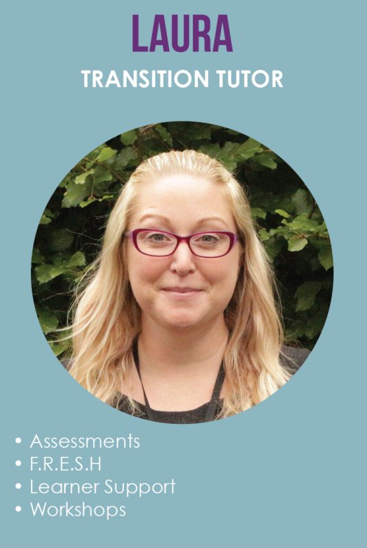 Image of Laura, IAGT Transition Tutor