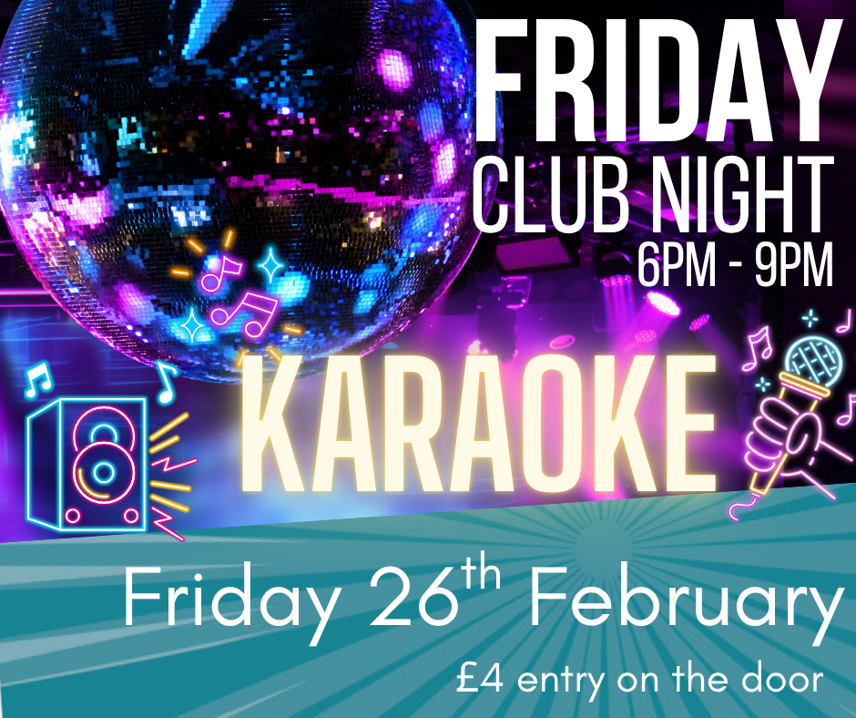 Friday Club Night – Karaoke!