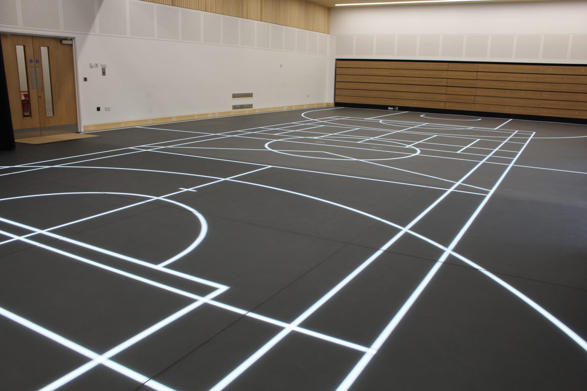 Basketball court in Newstart
